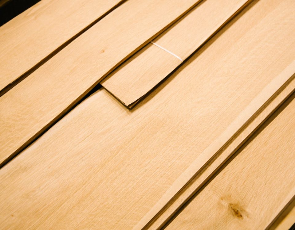 Understanding Veneer Log Cuts for Custom Millwork, Rift Sawn Veneer