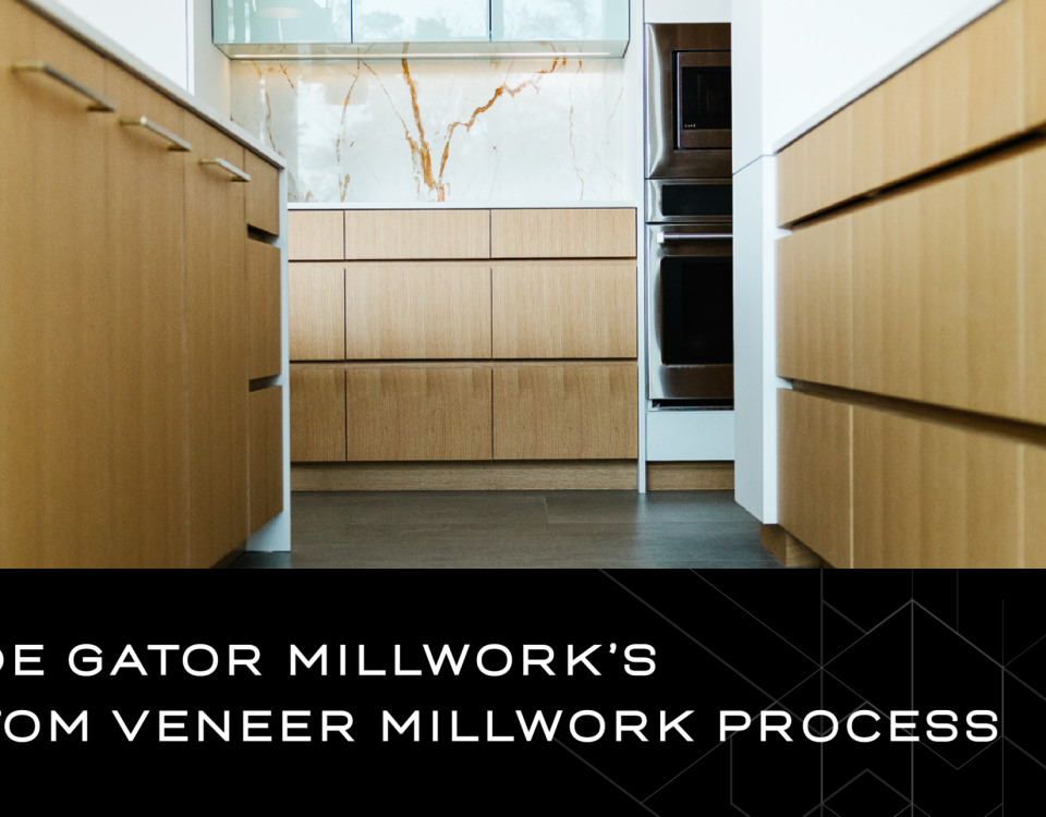 Inside Gator Millwork’s Custom Veneer Millwork Process